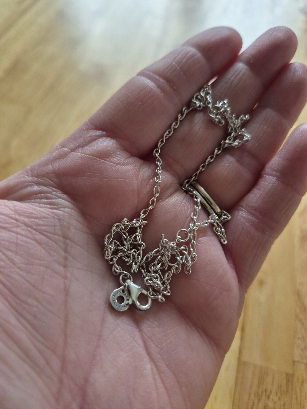 Pandora Silver Classic Link Necklace - Picture 3 of 5